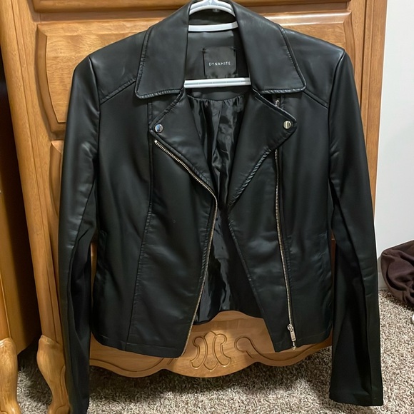 Dynamite Leather Jacket - Picture 1 of 2